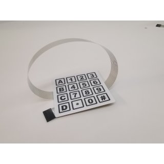 Klebetastatur (Ziffern + Buchstaben) Divi Fastcorp